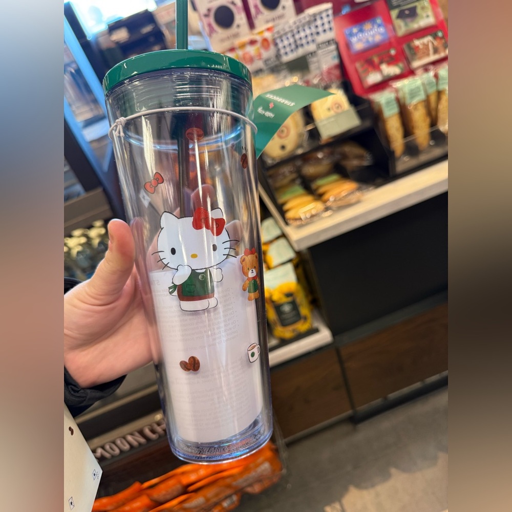 Hello Kitty Starbucks Tumbler - NEW